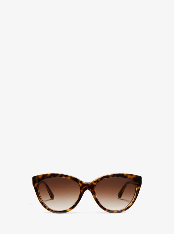 Damske Slnecne Okuliare Michael Kors Makena Leopardie - Doplnky Michael Kors Obchod | YVSNU-9840